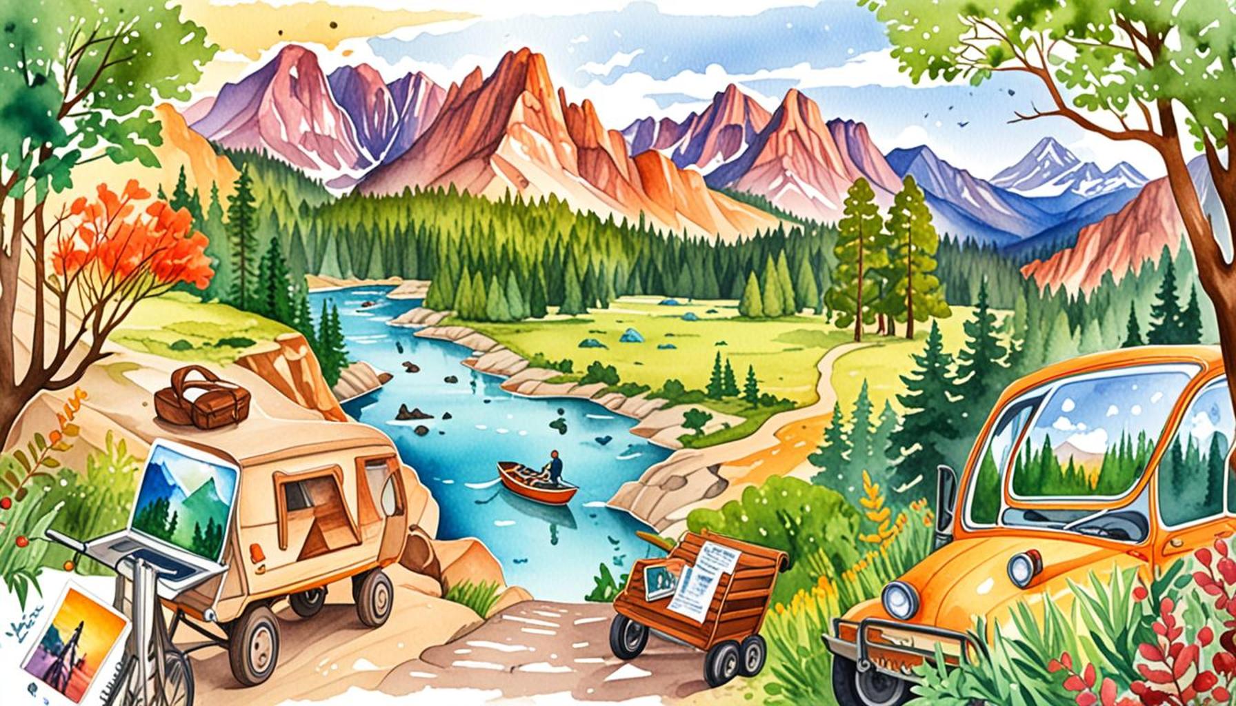 Ecotourism Itineraries in Accessible National Parks