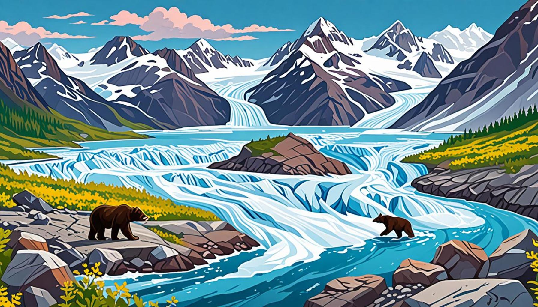 Adventure Guides in Alaska’s National Parks: Exploring Glaciers and Wildlife