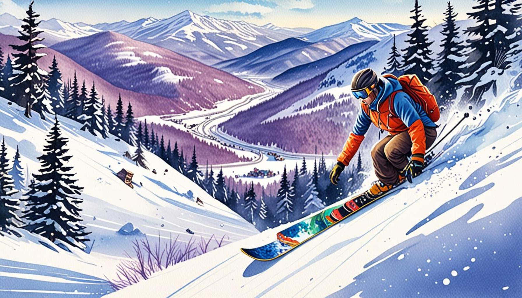 Adventures in the Snow: Skiing and Snowboarding Routes in the Appalachian Mountains