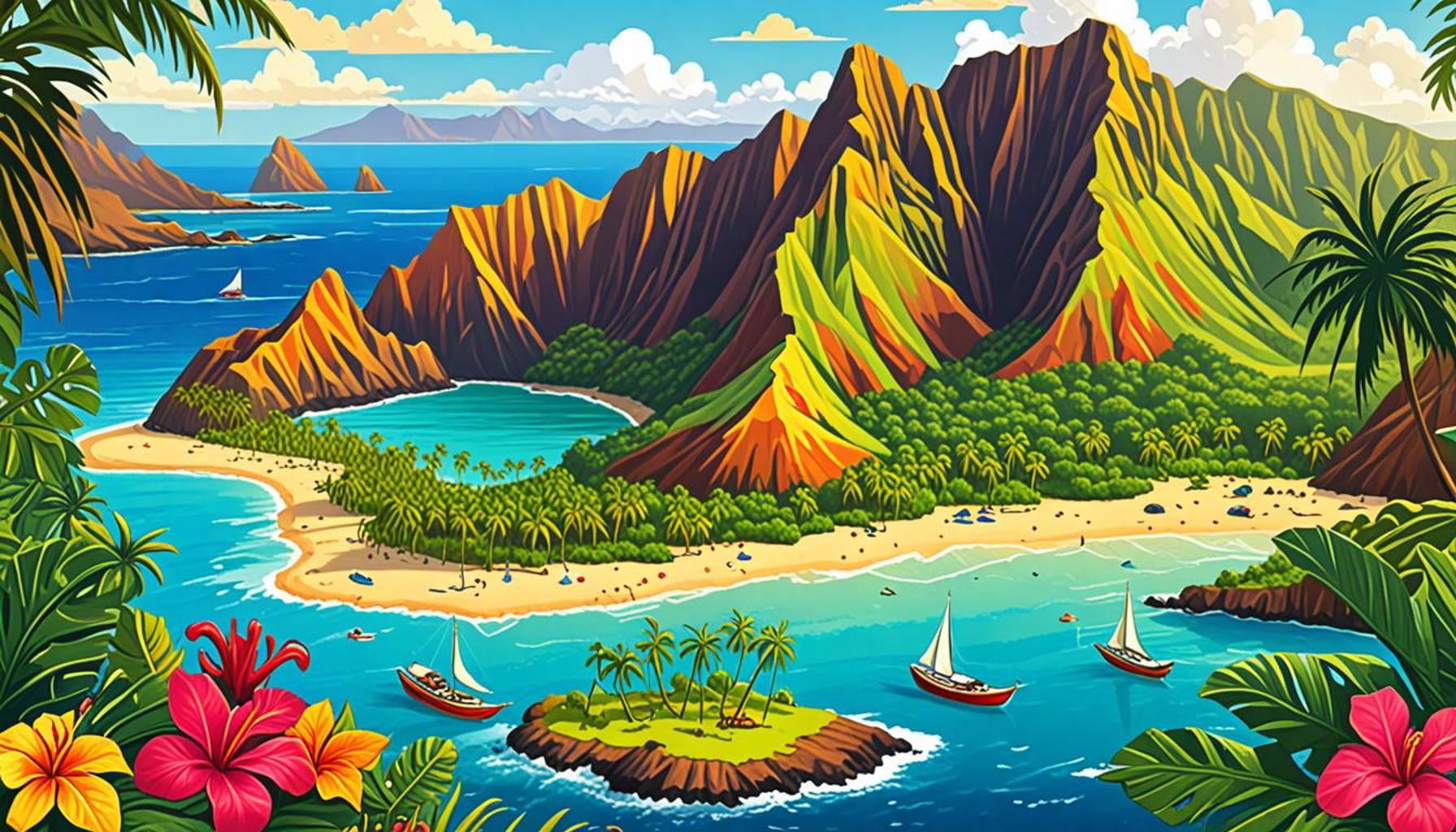 Adventure Itineraries in Remote Islands: Explorations in the Wild Nature of Hawaii